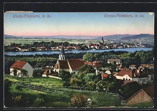 AK Pöchlarn, Grüne Wiesen im Ort