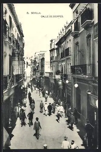 AK Sevilla, Calle de Sierpes