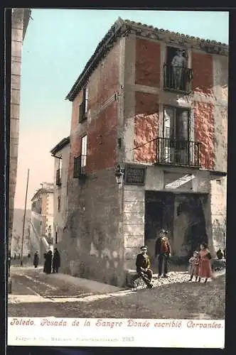 AK Toledo, Posada de la Sangre Donde escribio Cervantes