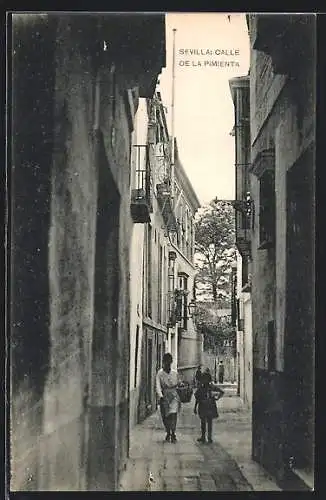AK Sevilla, Calle de la Pimienta