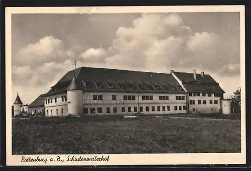 AK Rottenburg a. N., Blick auf den Schadenweilerhof