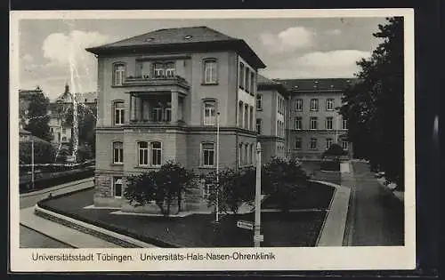 AK Tübingen, Hals-Nasen-Ohrenklinik der Universität