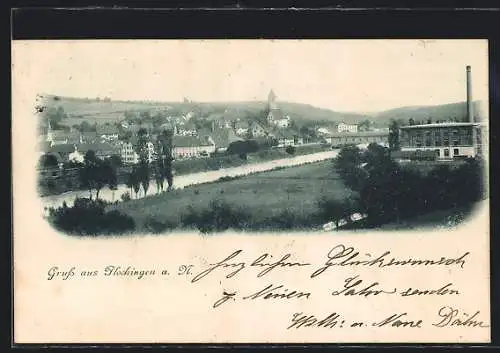 AK Plochingen a. N., Teilansicht