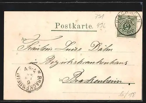 AK Plochingen a. N., Teilansicht