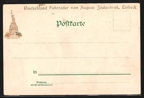 Lithographie Berlin, Kaiser Wilhelm II. und Publikum Unter den Linden