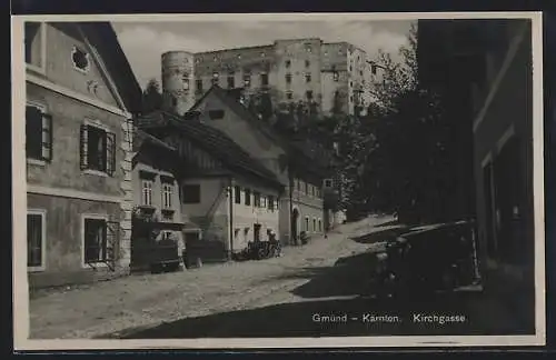AK Gmünd /Kärnten, Kirchgasse