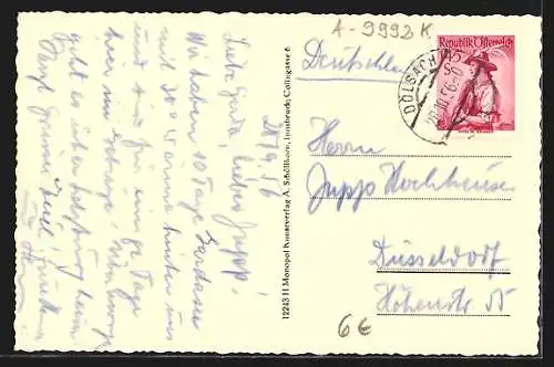 AK Iselsberg, Kurhotel Bad Iselsberg mit Bergpanorama