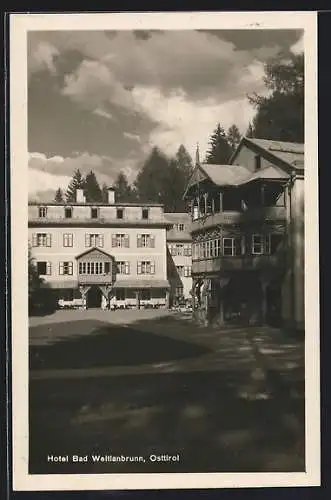 AK Bad Weitlanbrunn /Osttirol, Blick auf das Hotel