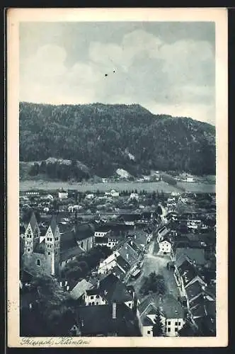 AK Friesach /Kärnten, Blick über die Dächer