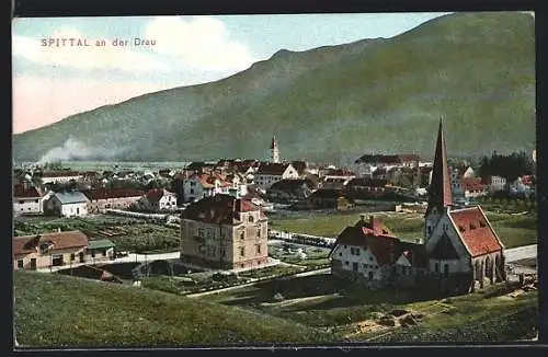 AK Spittal a. Drau, Totalansicht