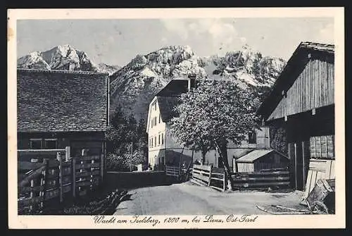 AK Iselsberg, Partie am Gasthaus Wacht am Iselberg