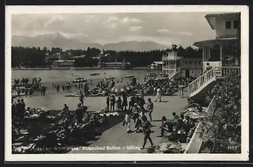AK Velden am Wörthersee, Strandbad Bulfon, Ulbing