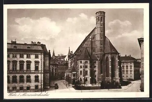 AK Wien, An der Minoritenkirche