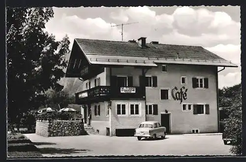 AK Grossgmain b. Salzburg, Restaurant Pension Alpenblick