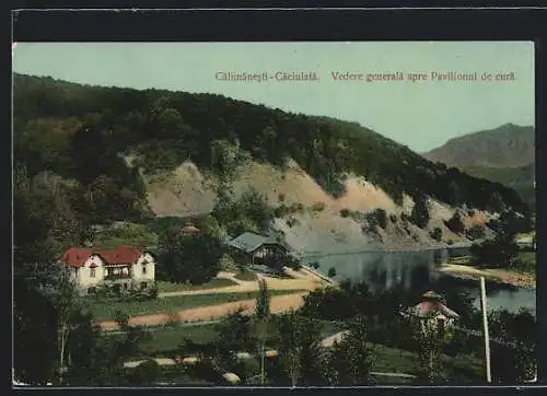 AK Calimanesti-Caciulata, Verdere generala spre Pavilionul de cura