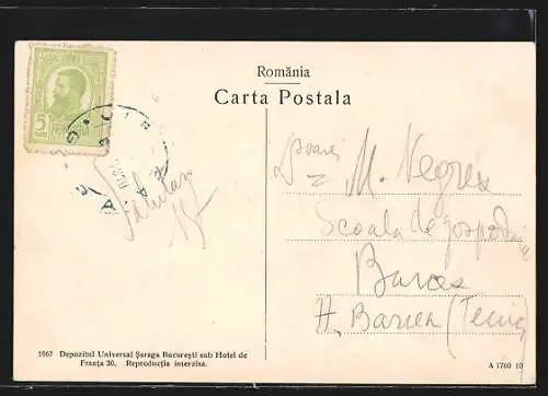 AK Calimanesti-Caciulata, Verdere generala spre Pavilionul de cura