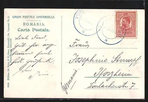 AK Turnu-Severin, Statuia Imperatului Traian