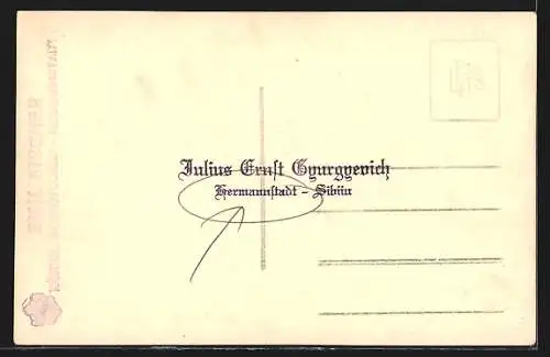 AK Brasov, Panorama mit Kirche