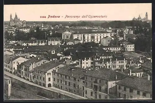 AK Padova, Panorama dall`Osservatorio