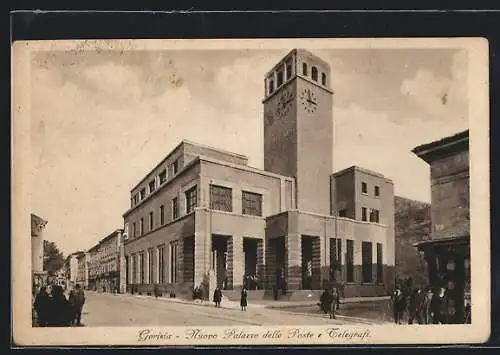 AK Gorizia, Nuovo Palazzo delle Poste e Telegrafi