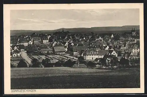 AK Donaueschingen, Gesamtansicht