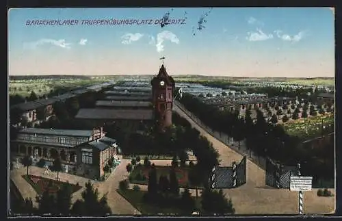 AK Döberitz, Truppen-Übungsplatz, Barackenlager