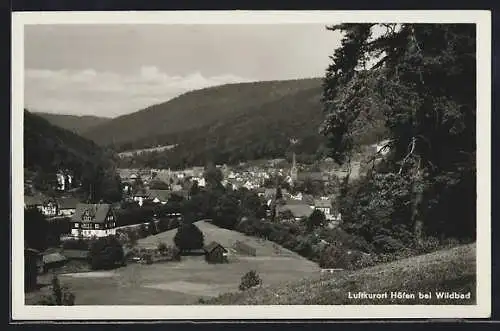 AK Höfen / Enz, Gesamtansicht