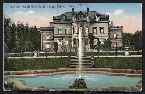 AK Gaildorf, Bentink-Waldeck'sches Schloss