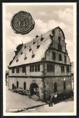 AK Bürgstadt am Main, Ansicht vom Rathaus