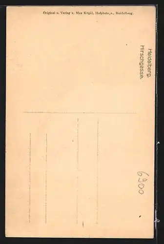 AK Heidelberg, Partie mit Hirschgasse