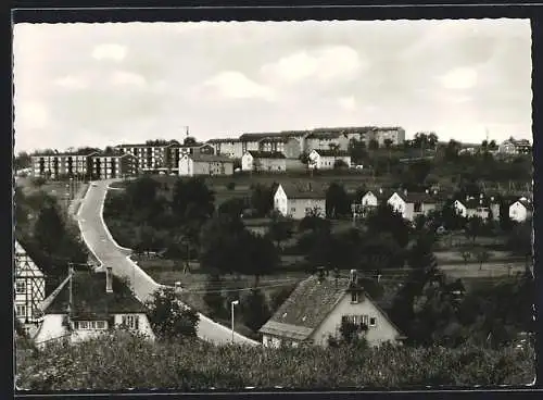 AK Rottenburg am Neckar, Ortsansicht aus der Vogelschau