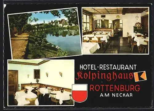 AK Rottenburg am Neckar, Das Hotel-Restaurant Kolpinghaus