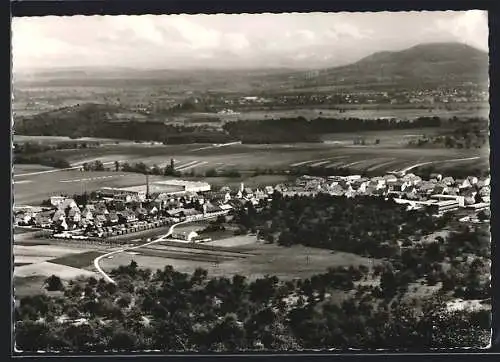 AK Bissingen-Teck, Gesamtansicht aus der Ferne