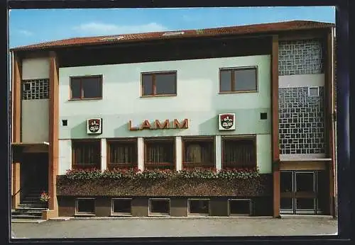 AK Grabenstetten über Urach, Gasthof Zum Lamm, Inh. Familie Georg Kazmeier