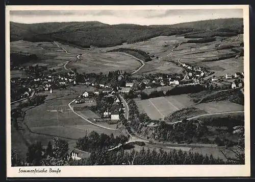 AK Banfe, Gesamtansicht aus der Vogelschau