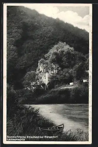 AK Rengsdorf, Flusspartie an der Laubachmühle