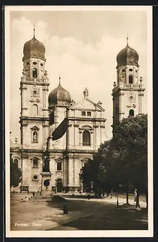 AK Passau, Ansicht vom Dom