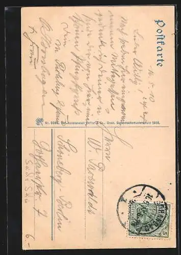 AK Hohnstein / Sächs. Schweiz, Gasthaus Waltersdorfer Mühle