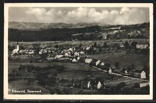AK Eibiswald /Steiermark, Ortsansicht aus der Vogelschau