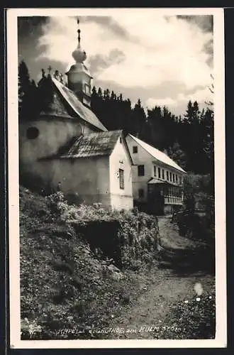 AK Kulm, Kapelle und Gasthof