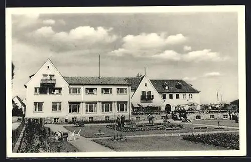 AK Elfershausen /Unterfrank., Blick auf das Gästehaus Ullrich