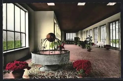 AK Bad Bocklet, In der Wandelhalle