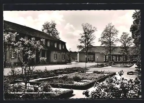 AK Bad Bocklet, Brunnenhaus und Wandelhalle