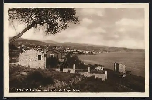 AK Sanremo, Panorama visto da Capo Negro