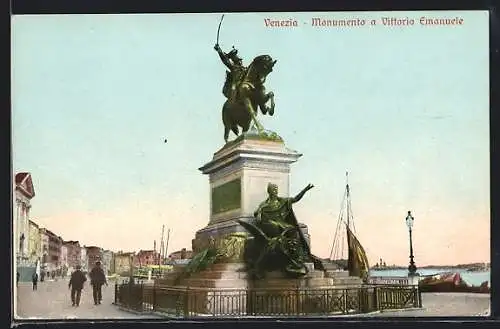 AK Venezia, Monumento a Vittoria Emanuele