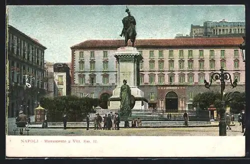 AK Napoli, Monumento a Vitt. Em. II.