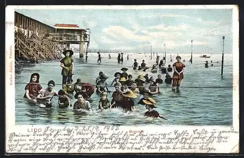 AK Venezia, Lido, Bagnanti