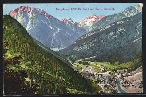 AK Tarvis, Raibl mit See und Seekopf