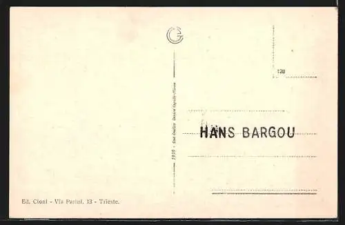 AK Trieste, Monumento ai Caduti