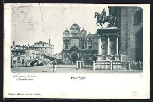AK Venezia, Monumento Colleoni e Ospitale civile